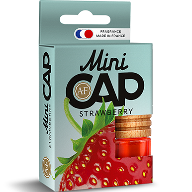 Автопарфюм AURA FRESH MINI CAP 4ml Strawberry купить в интернет-магазине «Мир Чехлов»